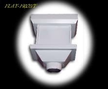 Dyn Aluminum Conductor Head with Flat Front
