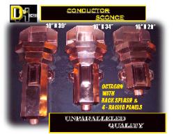 CONDUCTOR HEAD SCONCE